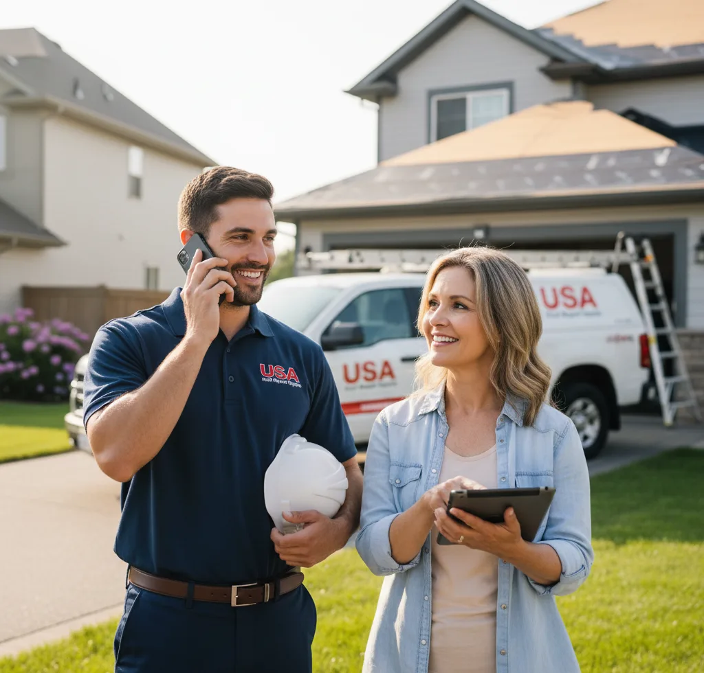 USA Roof Repair Experts customer support in Gurnee